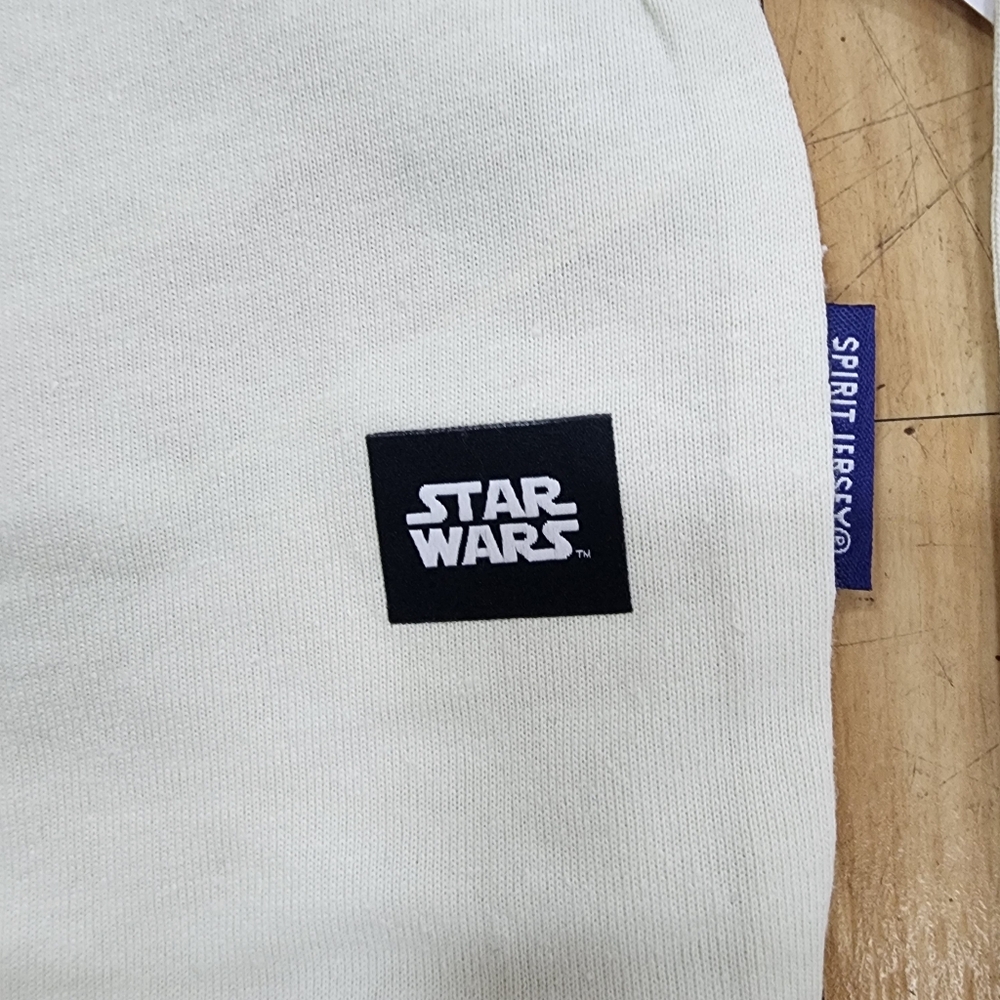 NWT Star Wars Crop Sweatshirt Medium Disney Spirit Jersey The Force Is With US - Picture 3 of 8